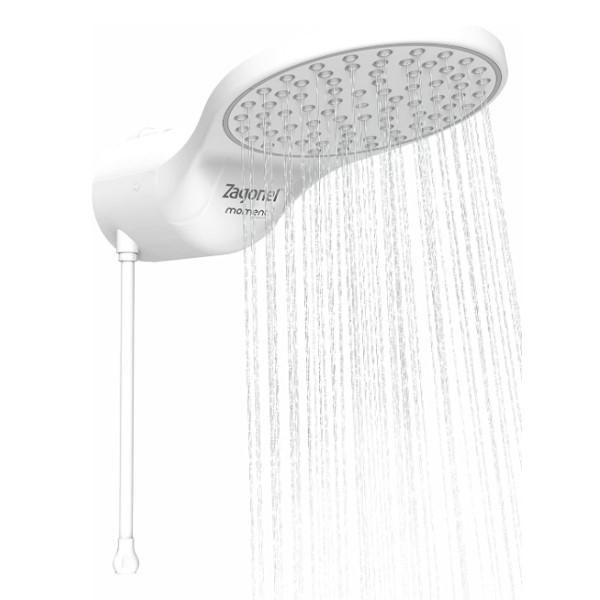 Ducha Moment Eletrônica 220VCA/7500W 1/2" Branca