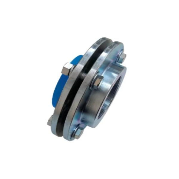 União União Flangeada PPR 63 mmX2" Indústria Azul