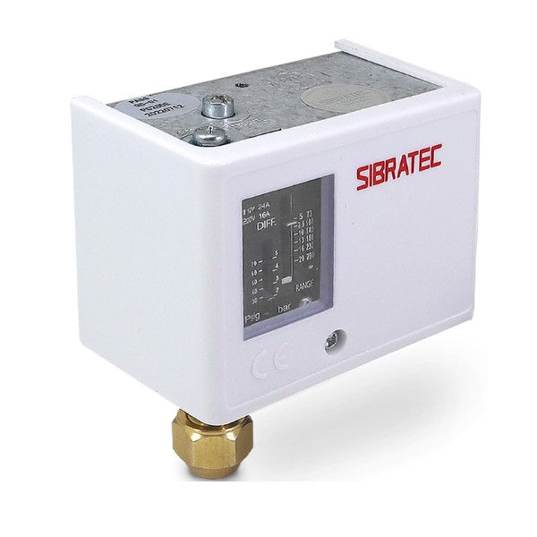Pressostato Controlador de Pressão PC20D 4-20 Bar 16A/220VCA com Rosca 7/16"