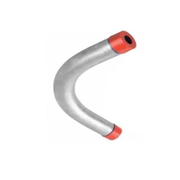 Curva 90G Galvanizada a Fogo para Eletroduto 3" com Rosca BSP NBR 5598