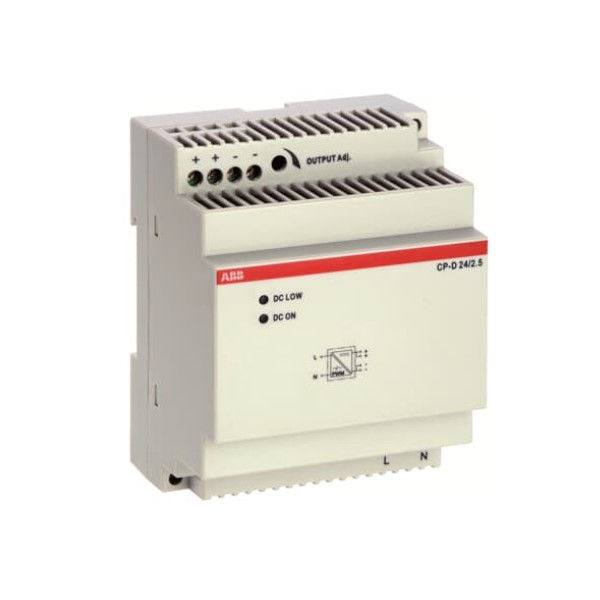 Fonte Alimentação Chaveada Monofásica 2,5A 60W 127/220VCA 24VCC para Trilho DIN