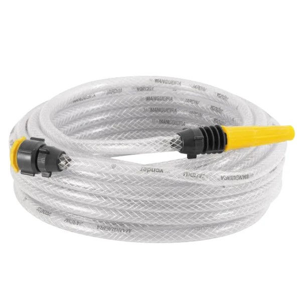 Mangueira Para Jardim PVC 7/16"X30 M Transparente Esgoto