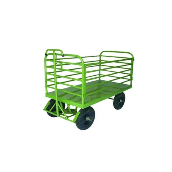 Carrinho Plataforma Fechado Aço Carbono Capacidade 300 kg