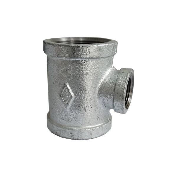 Te Redução Galvanizado 1"X3/4"