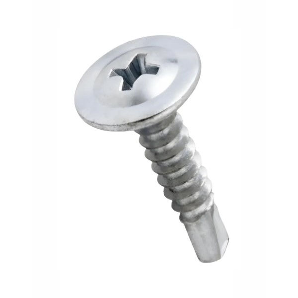 Parafuso Auto-Brocante Cabeça Flangeada Zincado 4,2x16 mm