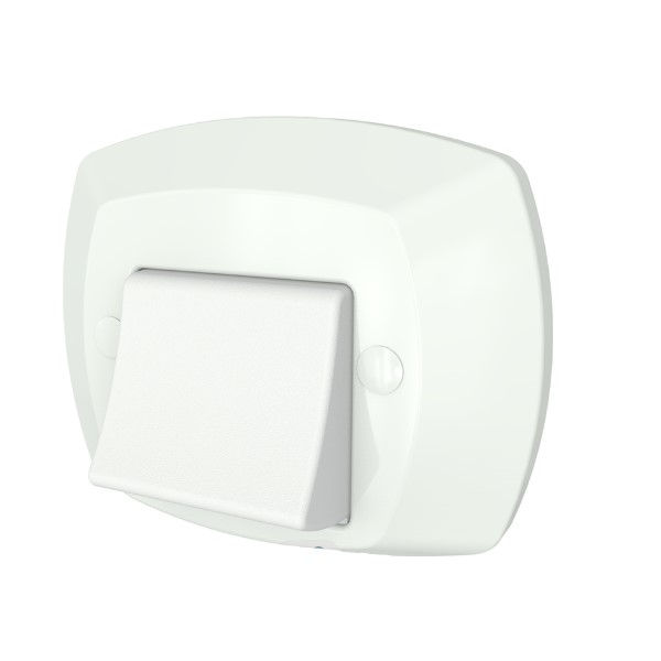 Acabamento PVC/Aço Inoxidável para Válvula Descarga 1.1/4"-1.1/2" Branco