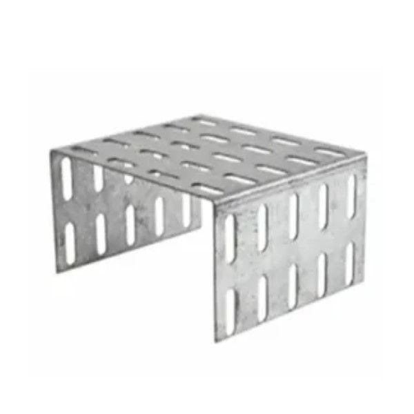 Emenda U Perfurada Galvanizada Eletrolítica Interna 300x100 mm para Eletrocalha Chapa 18