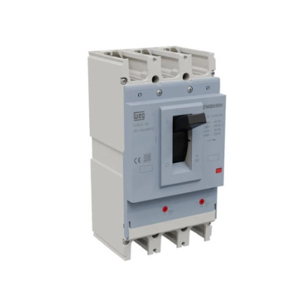 Disjuntor Termomagnético Ajustável Tripolar DWB650S 630A 65 KA/50 KA 220/380VCA Caixa Moldada