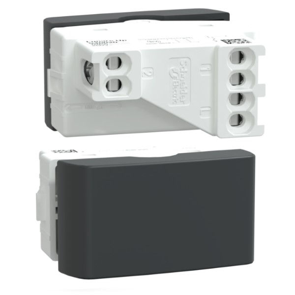 Módulo Módulo Interruptor Paralelo 10A/250VCA PVC Grafite/Fosco Lunare UP