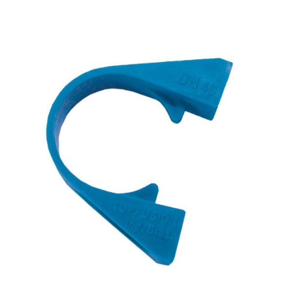 Suporte Fixo 63 mm PPR Azul