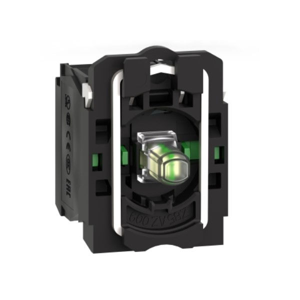 Base PVC 22,0 mm para Botão XB5 com Contato 2NA ZB5 com LED Universal 230-240VCA