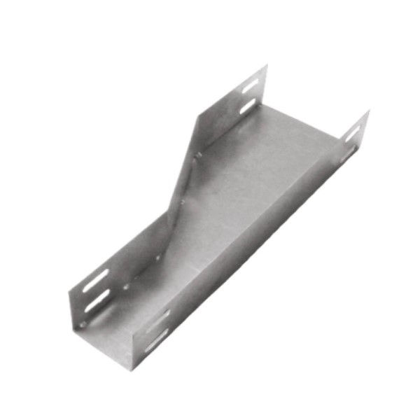 Redução Redução a Esquerda para Eletrocalha Lisa Galvanizada Eletrolítica 300x50-200x50 mm