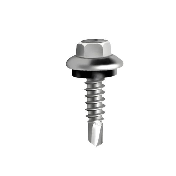 Parafuso Auto-Brocante Cabeça Sextavada Zincado 5,5 mmX2.1/2"