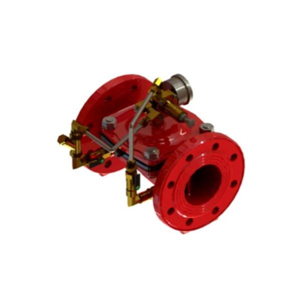 Válvula Válvula Alivio Reta 4" Flangeada