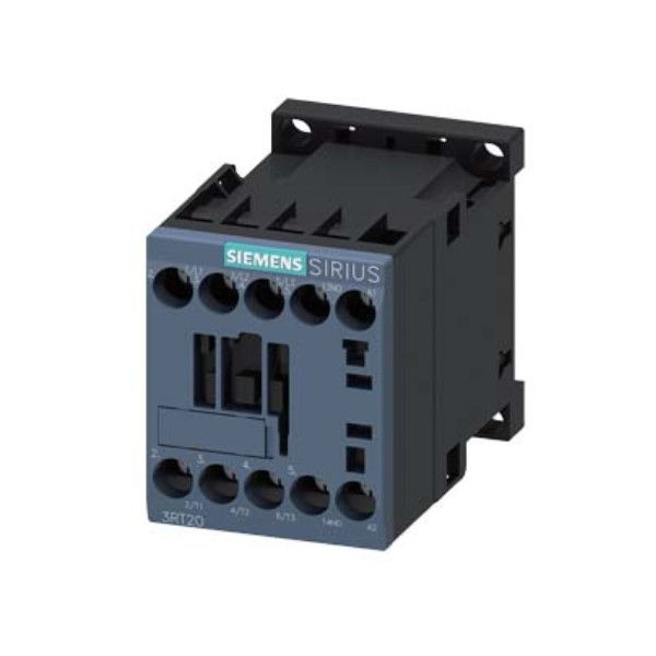 Contator Principal Tripolar 9A Mini S00 1NA 440VCA 50/60 Hz 3RT2016 Conexão para Parafuso