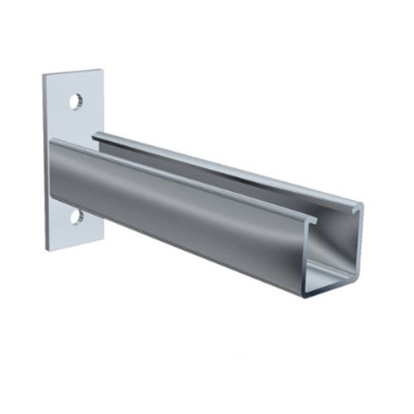 Mão Francesa Mão Francesa Dupla Galvanizada Eletrolítica para Eletrocalha 300 mm