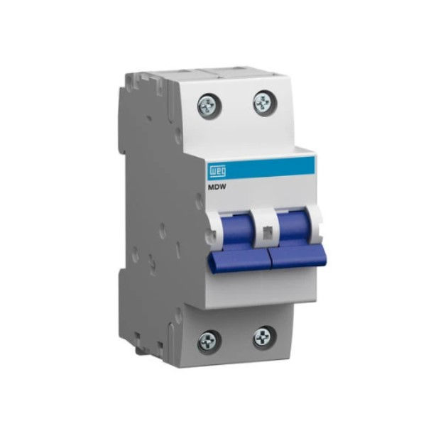 Disjuntor Termomagnético Fixo Bipolar Mdws C 16A 10 KA/6 KA 220/380VCA DIN