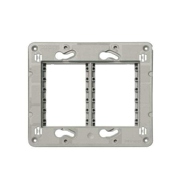 Suporte 6 Módulos para Placa PVC 4x4 Cinza Matix GO
