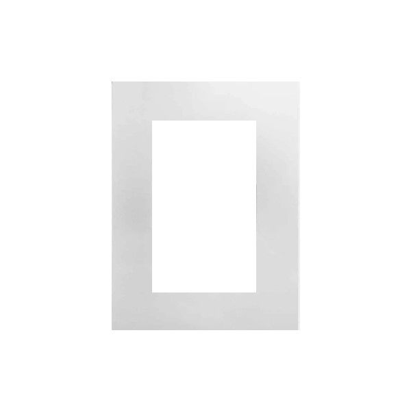 Placa PVC para 3 Módulos 4x2 Branca Matix GO