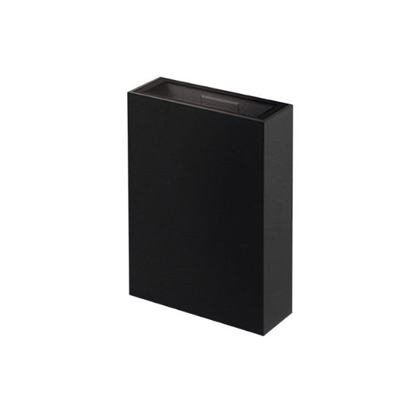 Arandela Led Sobrepor 4W Alumínio 3000K 120 lm Preto Quadre Autovolt IP65 15.000H