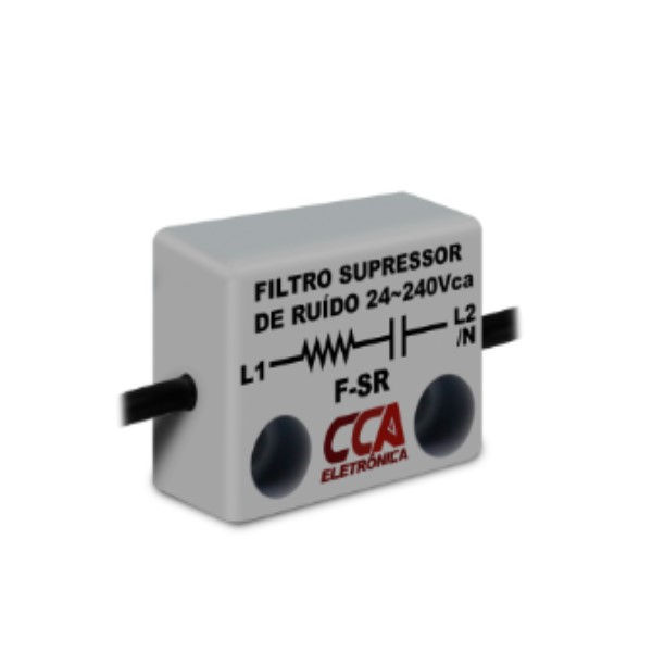 Filtro Supressor de Ruído 24-240VCA IP67