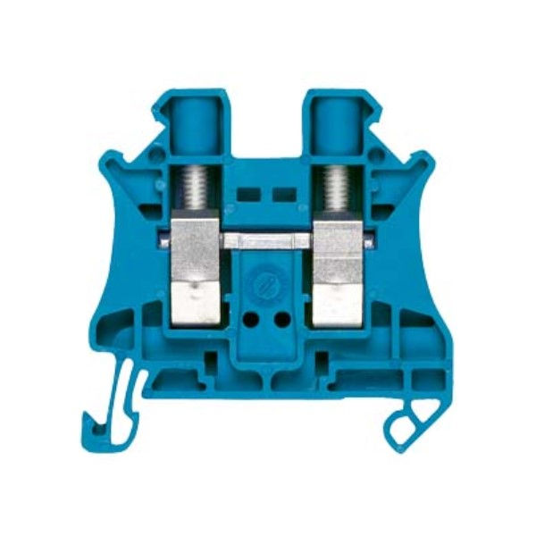 Conector Passagem SAK Poliamida 8WH1 10,00 mm² Azul Conexão para Parafuso