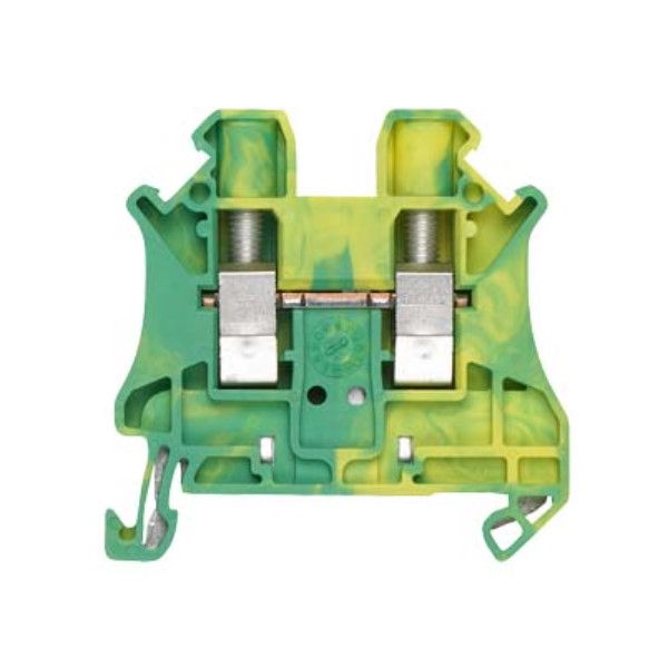 Conector Passagem SAK Poliamida 8WH1 Terra 10,00 mm² Verde/Amarelo Conexão para Parafuso