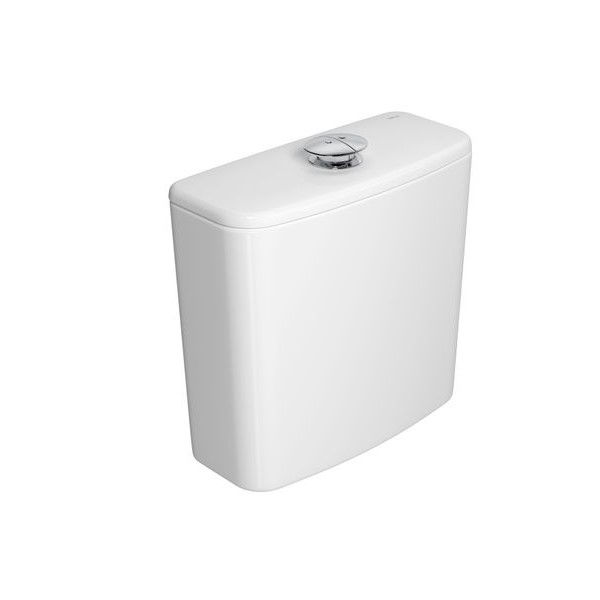 Caixa Descarga Acoplada 3-6 L com Acionamento DUO Branca IZY Conforto