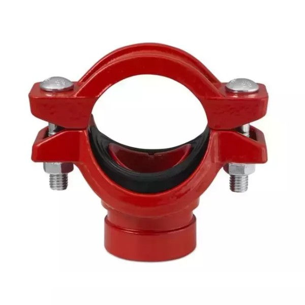 Te Mecânico Ranhurado 3"X1"(89×34 mm) com Rosca Bspt