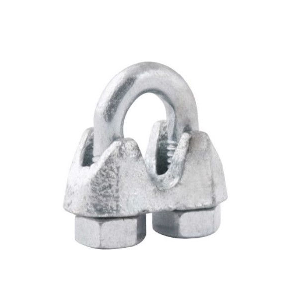 Clips Galvanizado Eletrolítico para Cabo de Aço 3/8"
