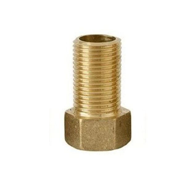 Prolongador Latão Médio para Torneira 1/2" 40 mm