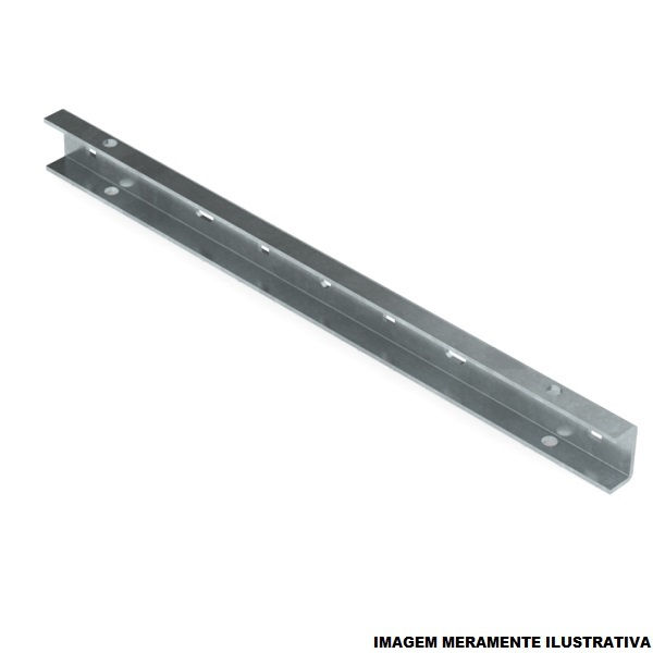 Perfil u Tipo Chapa Galvanizado a Fogo para Rede Compacta 900 mm