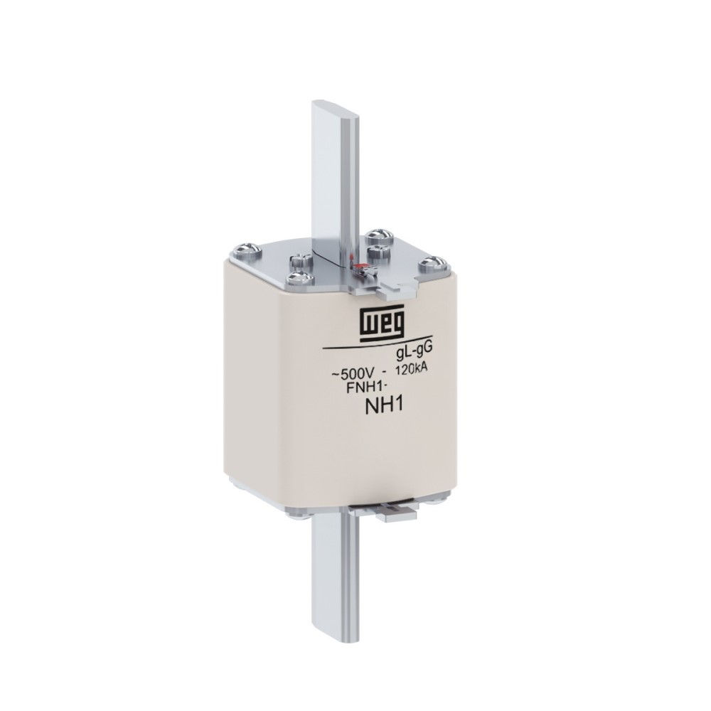 Fusível Fusível NH Porcelana Retardado Tamanho 1 80A 500VCA