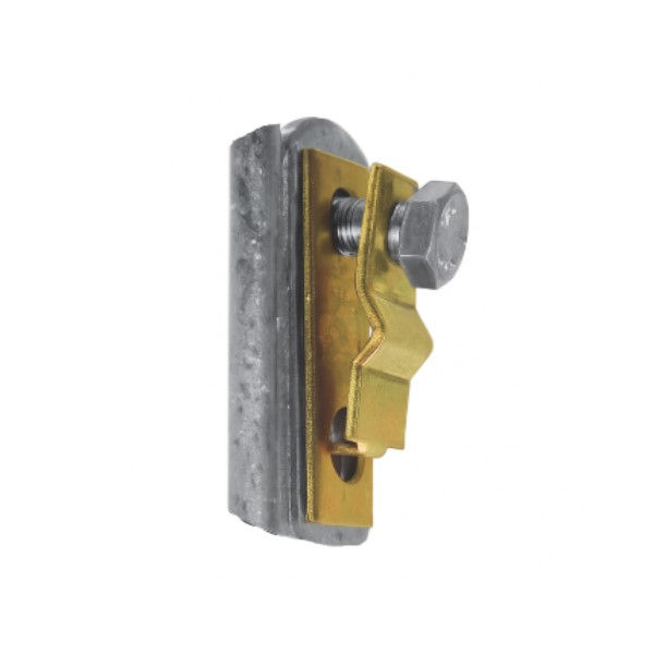 Abraçadeira Abraçadeira Galvanizada a Fogo com Regulagem Móvel para Terminal Aéreo