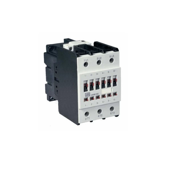 Contator Principal Tripolar 105A 3NA 380VCA 60 Hz CWM105 Conexão para Parafuso