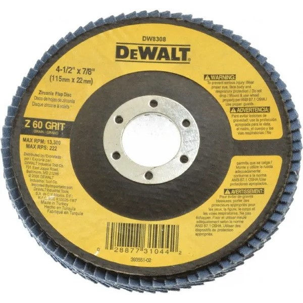Disco Flap para Metal 115x22,23 mm Standard X521 Z60