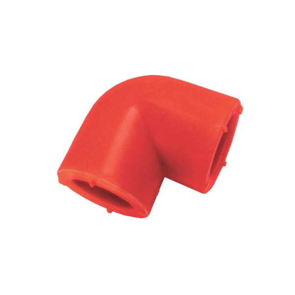 Joelho PPR 90G 75 mm Incêndio Vermelho