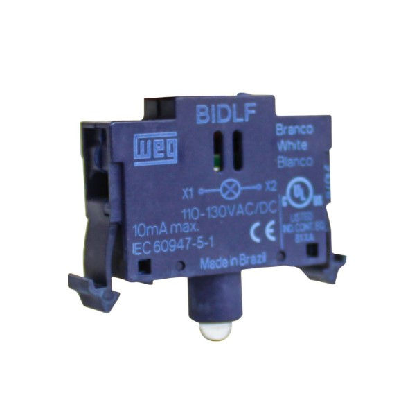 Bloco Iluminação com LED Integrado 110VCA/CC Branco