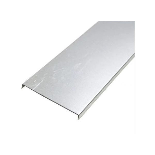 Tampa Encaixe para Eletrocalha INOX 250x3000 mm