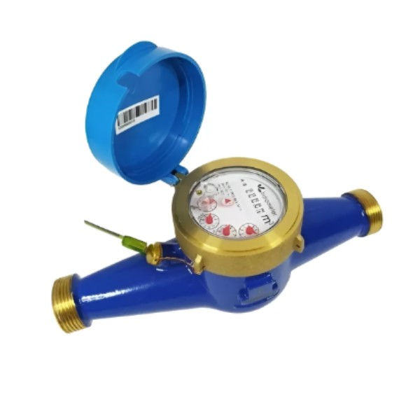 Hidrômetro Hidrômetro Corpo Liga Bronze Unijato Residencial 1" Vazão Máxima 10 m3/H sem Telemetria PRE Equipado com Visor Plano Giratório sem Conexões Instalação Horizontal/Vertical