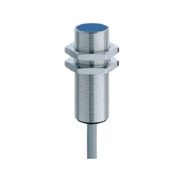 Sensor Indutivo Faceado Cilíndrico M18 PNP 10-30VCC 1NA Alcance 2 mm com Conector M12 3 Fios IP67