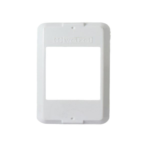 Tampa PVC para 2 Teclas para Condulete Horizontal Branco 1/2"-3/4" Fixação com Pressão PRO