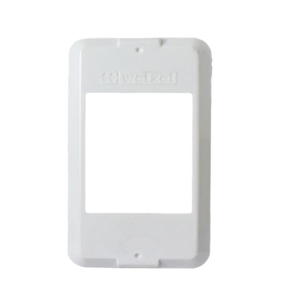 Tampa PVC para 3 Teclas para Condulete Horizontal Branco 1/2"-3/4" Fixação com Pressão