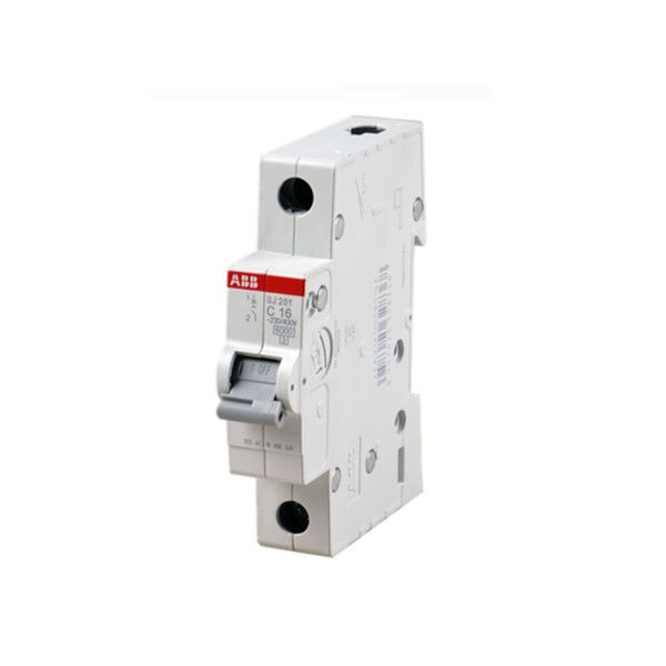 Disjuntor Termomagnético Fixo Unipolar SJ201T C 6A 5 KA/3 KA 127/220VCA DIN