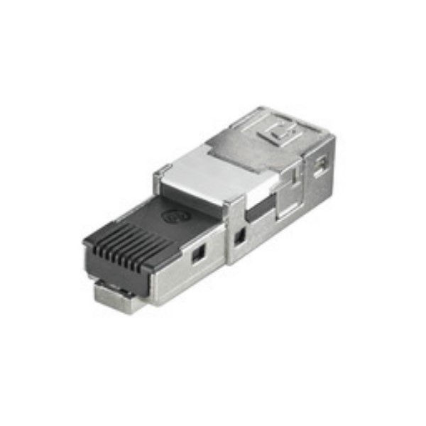 Conector Macho RJ45 Categoria 6 Cinza IP65