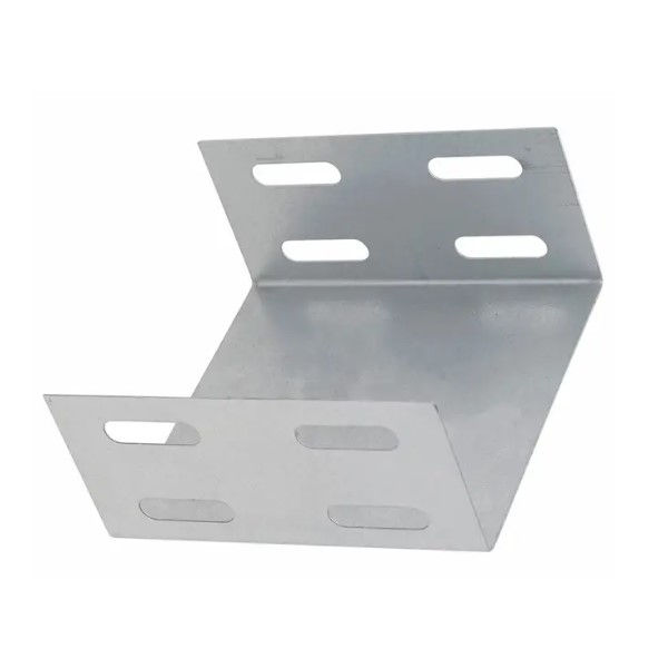 Emenda U Perfurada Galvanizada a Fogo Interna 50x50 mm para Eletrocalha Chapa 16