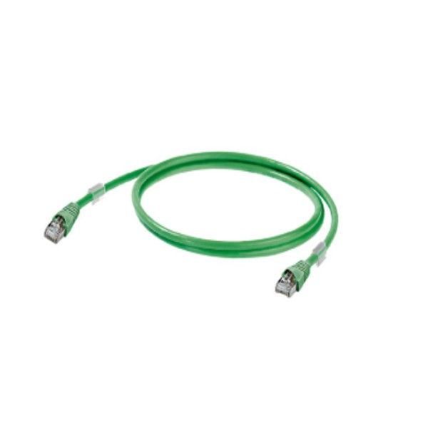 Cabo Para Sistema com Conector RJ45 1 M Verde