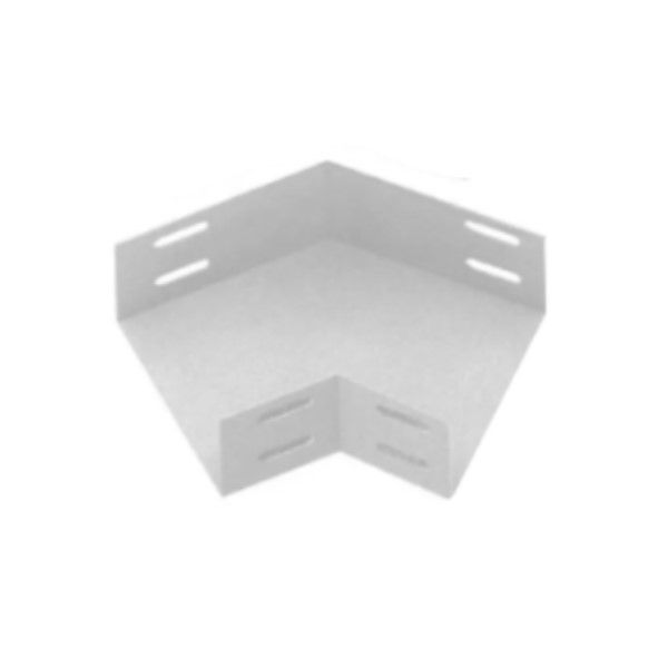 Curva 45G Horizontal Lisa INOX para Eletrocalha 115x80 mm Chapa 20