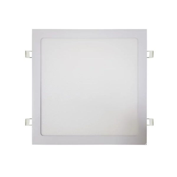 Painel Led Embutir 24W SLIM Downlight Quadrado 290x290 mm 1800 lm 4000K Bivolt 20.000H