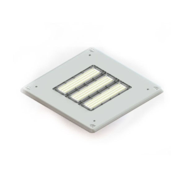 Luminária Comercial Luminária Comercial Embutir 200W Refletor Alumínio com Aletas Planas 6500K 18000 lm Bivolt 25.000H